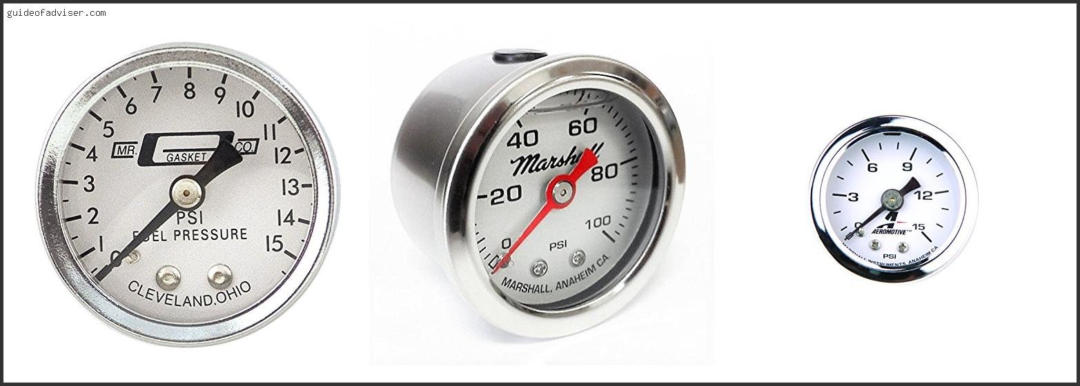 Top 10 Best Fuel Pressure Gauge Of 2025 ( Updated ) Best Fuel Pressure Gauge