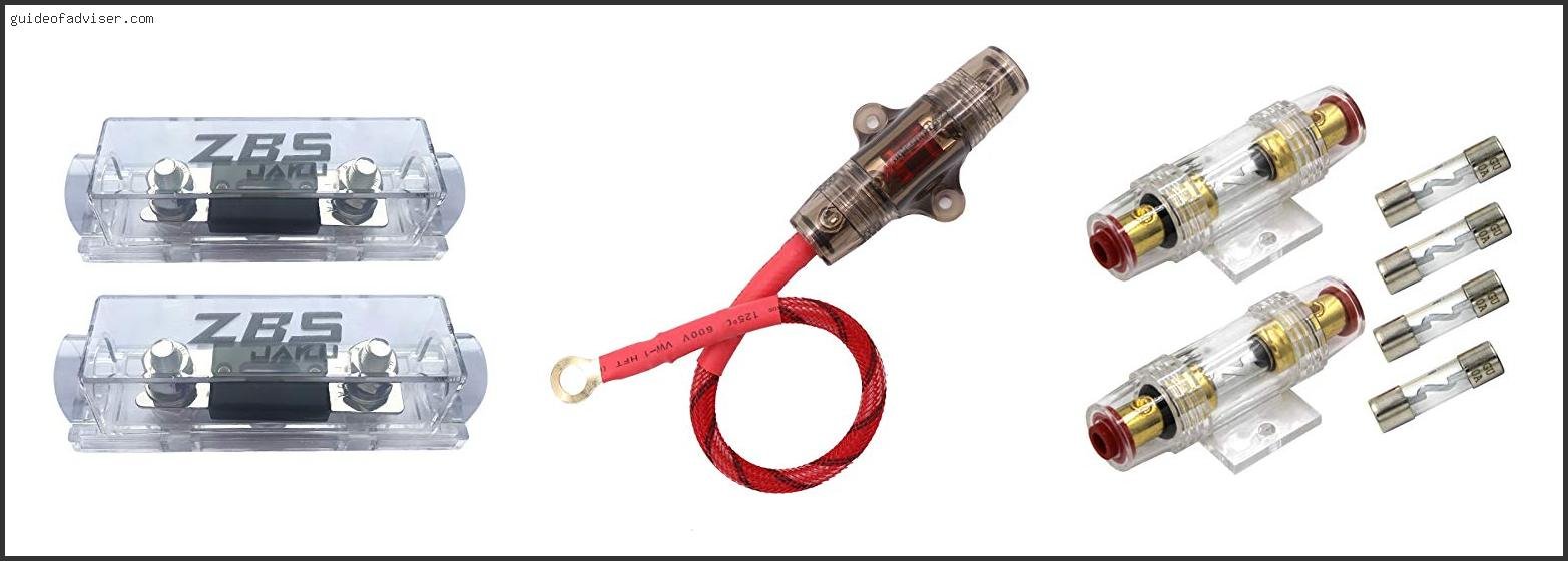 Top 10 Best Fuse Holder For Car Audio Of 2025 ( Updated ) Best Fuse Holder For Car Audio