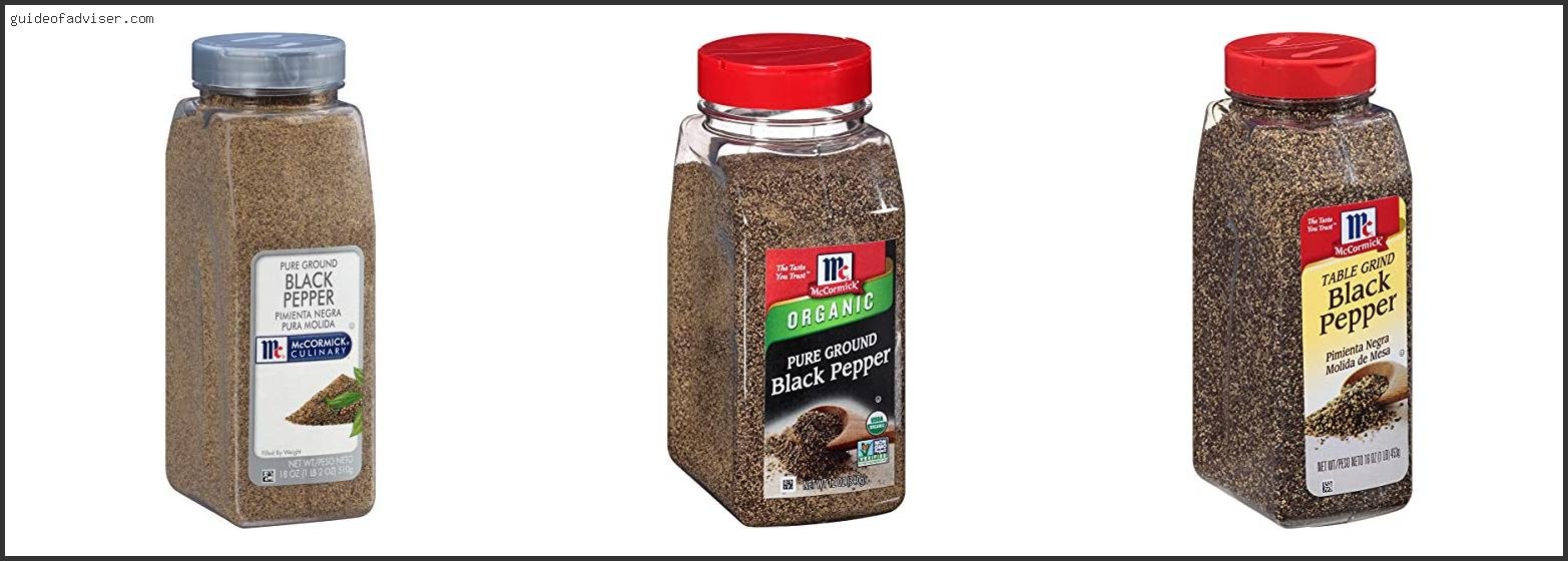 Best Ground Black Pepper Brand