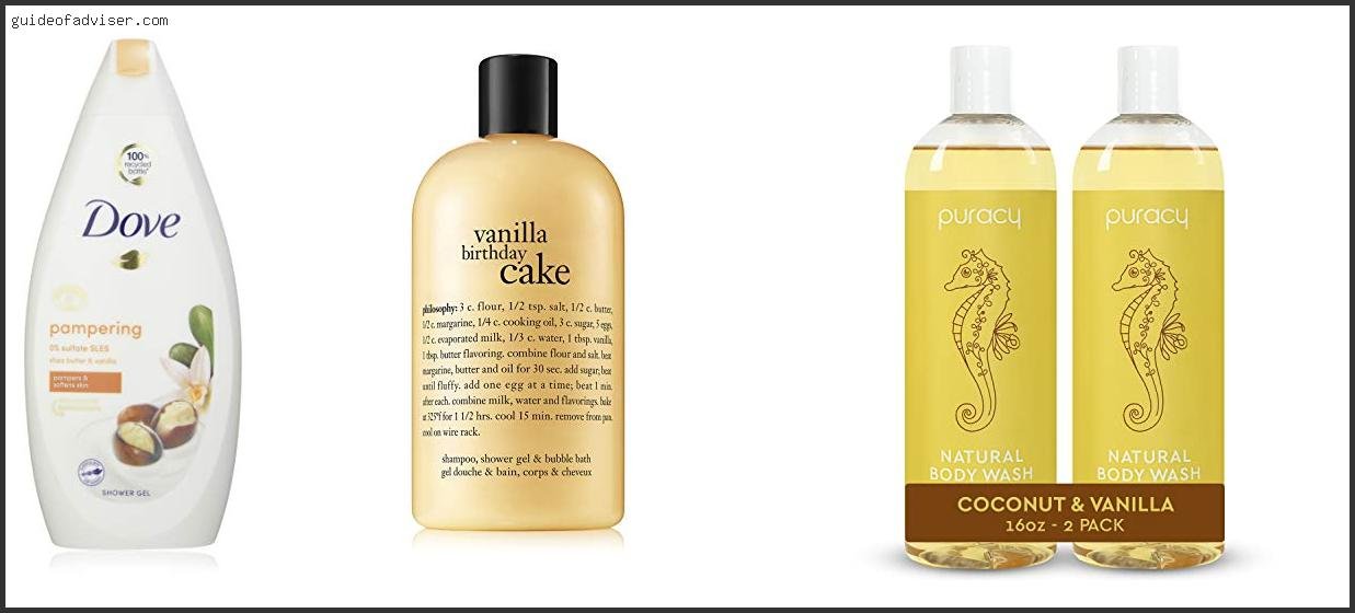 Top 10 Best Vanilla Scented Body Wash Of The Year