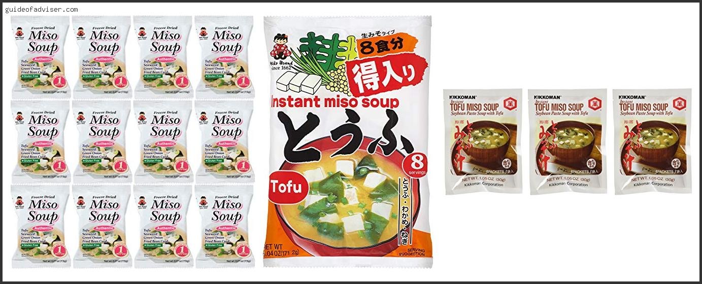 Top 10 Best Instant Miso Soup Of 2025 ( Updated ) Best Instant Miso Soup