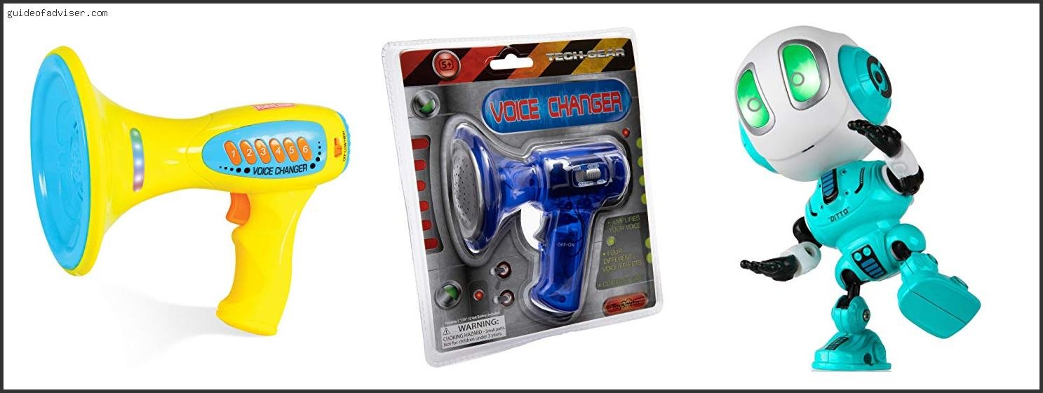 Top 10 Best Voice Changer Toy Of The Year