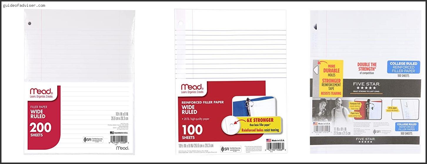 Top 10 Best Loose Leaf Paper Of 2025 ( Updated )