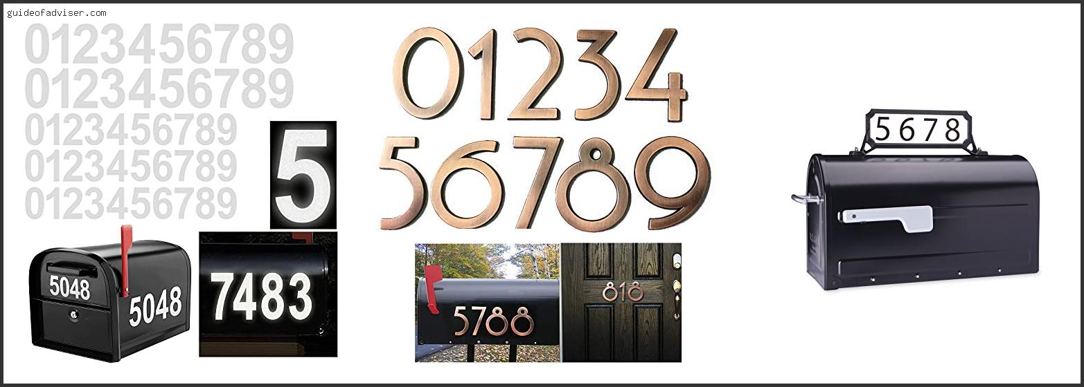 Top 10 Best Mailbox Numbers Of 2024 ( Updated )