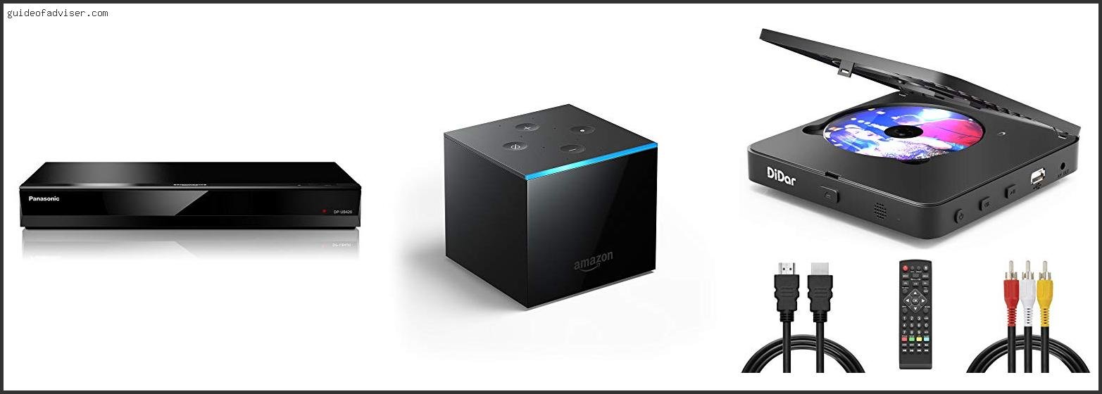 Top 10 Best Blu Ray Player Without Streaming Of The Year