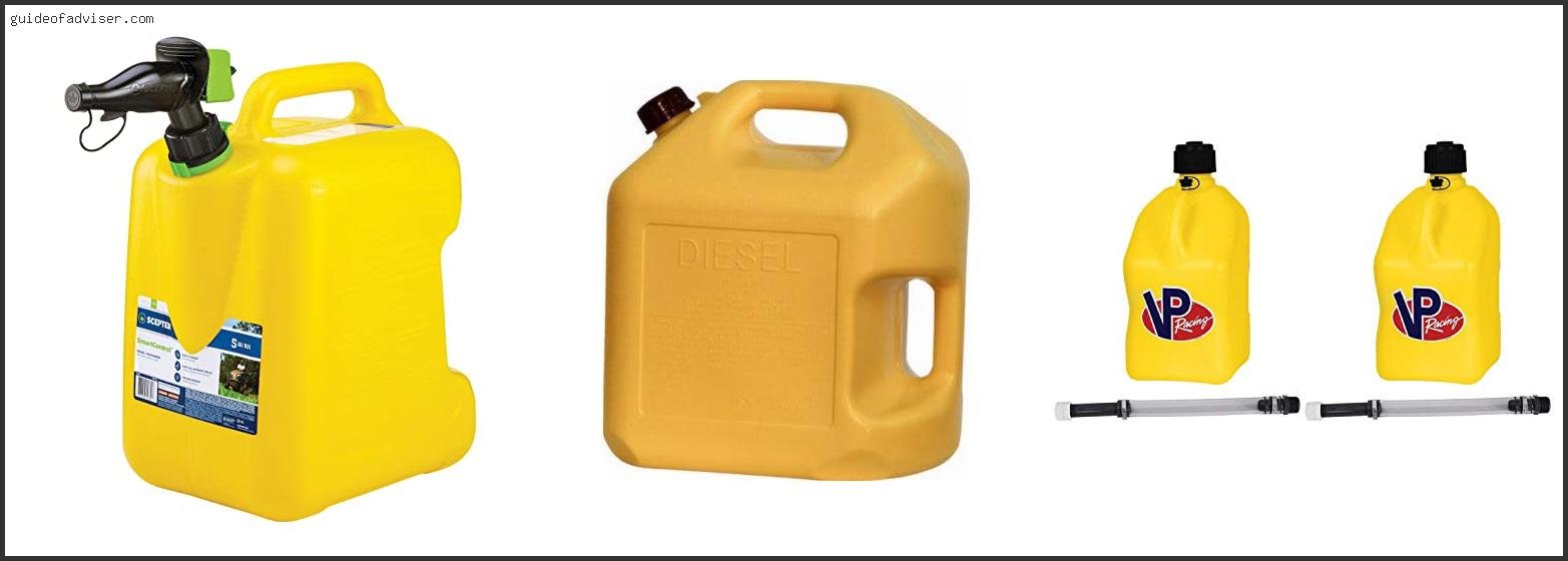 Best 5 Gallon Diesel Can